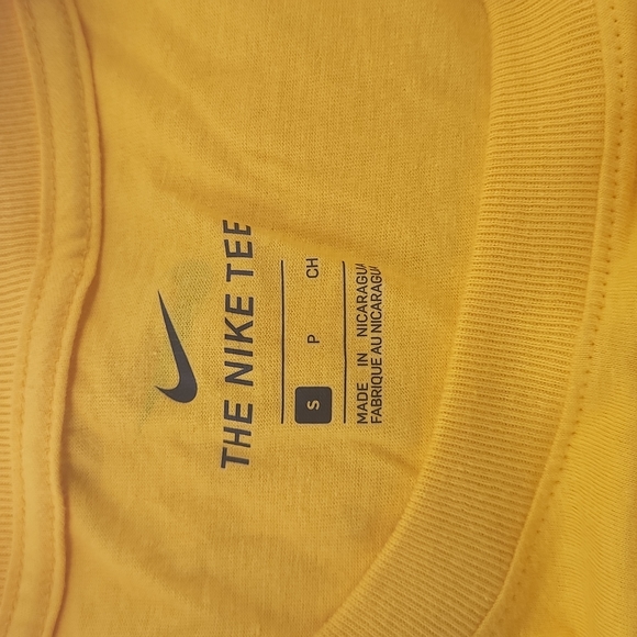 Nike Tee LSU Track & Field Yellow and Purple Long Sleeve T-Shirt Small - Picture 4 of 8